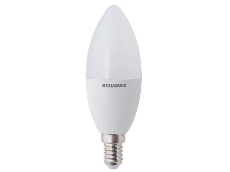 Sylvania 1063319 - bougie tolède fr 806lm 840 e14 | 6 pièces