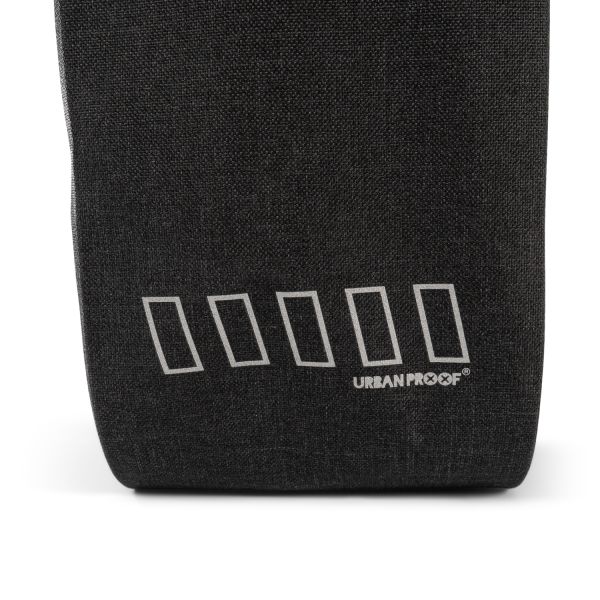 Urbanproof sac urban proof single district 20l noir recyclé