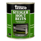 Tenco 1034287 - lasure pour bois d'échafaudage gris wash 1l | 3 pièces