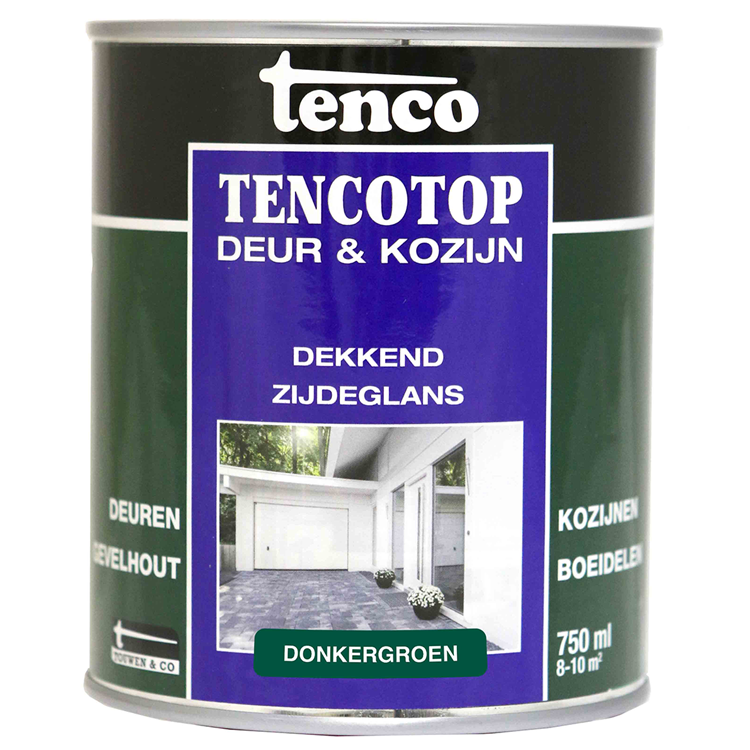 Tenco 1034316 - dessus dit deck gris foncé 0,75l | 3 pièces