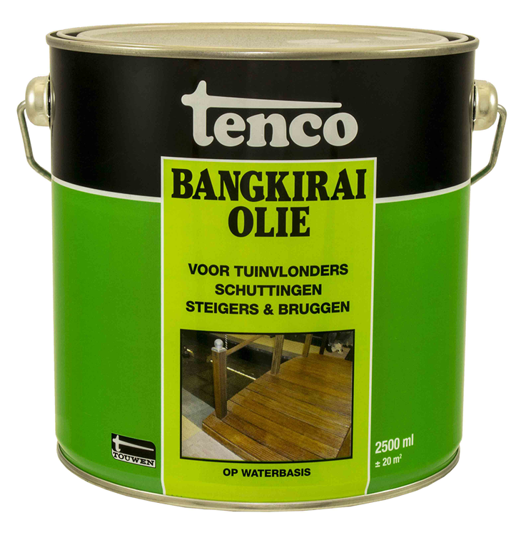 Tenco 1034324 - huile bangkirai 2,5l | 1 pièce