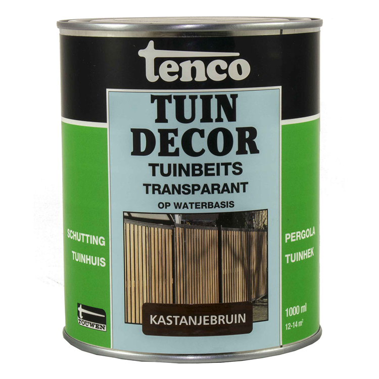 Tenco 1045124 - décoration de jardin 1l châtaignier trans | 3 pièces