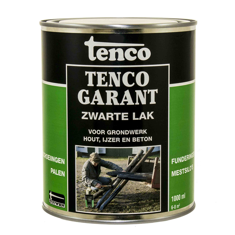 Tenco 1034384 - garantie peinture noire 1l | 3 pièces