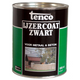 Tenco 1034391 - manteau de fer noir 1ltr | 3 pièces