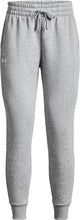 Under Armour UA Rival Fleece Joggers - Pantalon de sport gris pour hommes - Castlerock Light Heather - Blanc
