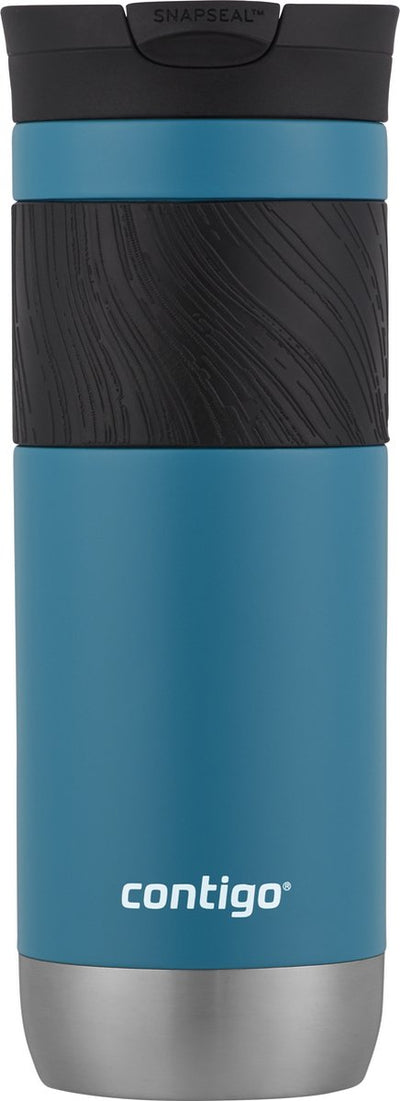 Tasse thermos Contigo byron snapseal - genévrier - 20oz - tasse isotherme en acier inoxydable, tasse à café à emporter, étanche, garde au chaud jusqu'à 7 heures, passe au lave-vaisselle couvercle sans BPA