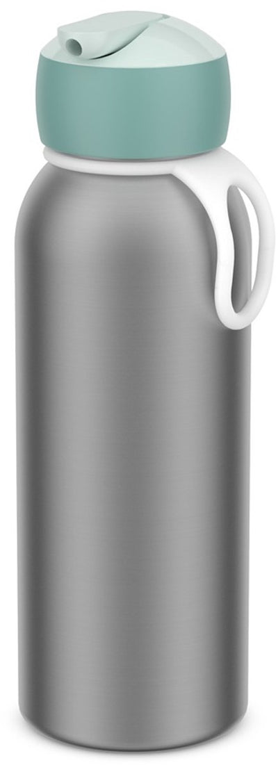 Mepal Gourde isotherme flip-up campus - 350 ml - 12 heures froides 4 heures chaudes - gourde avec paille pour enfants - menthe fraîche