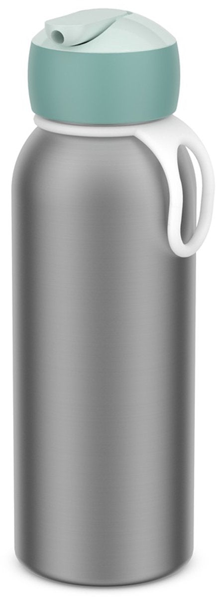 Mepal Gourde isotherme flip-up campus - 350 ml - 12 heures froides 4 heures chaudes - gourde avec paille pour enfants - menthe fraîche