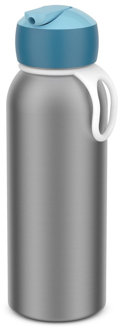 Mepal Gourde isotherme flip-up campus - 350 ml - 12 heures froides 4 heures chaudes - gourde avec paille pour enfants - bleu froid