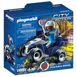 Playmobil City Action Police Speed ​​Quad 71092