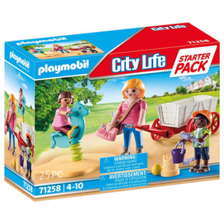 Playmobil Starterpack Educator avec Bolderwagen 71258