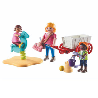 Playmobil Starterpack Educator avec Bolderwagen 71258