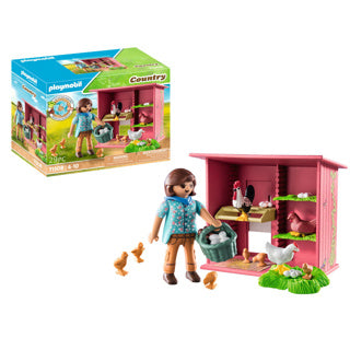 Playmobil country poulet hob 71308