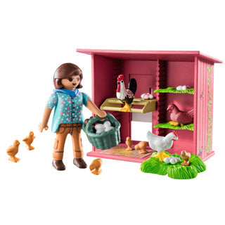 Playmobil country poulet hob 71308