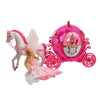 Carriage de chevaux de princesse avec de la lumière