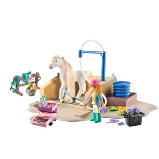 Playmobil chevaux ou cascade Isabella et Leeuwin Speelset 71354