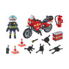 Playmobil Action Heroes Fire Brigade sur le site de l'accident 71466