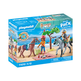 Playmobil Country Riding à la plage avec Amelia et Ben 71470