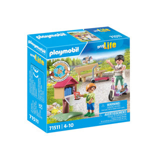 Playmobil mon livre de vie échange pour les rats de bibliothèque 71511