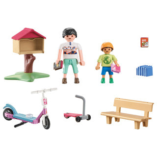 Playmobil mon livre de vie échange pour les rats de bibliothèque 71511