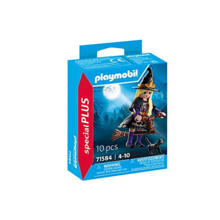 Playmobil 71584 sorcière avec chat | 2 pièces