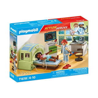 Playmobil Action Heroes IRM avec patient