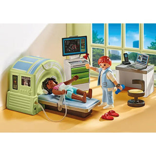 Playmobil Action Heroes IRM avec patient