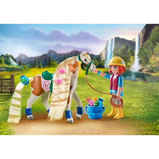 Playmobil 71639 Ellie avec cheval