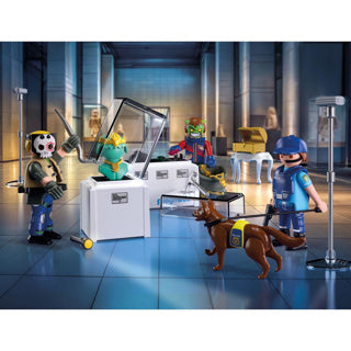 Playmobil | héros d'action | vol de diamant | jouets d'aventure avec excitation et action | encourage le jeu de rôle et le travail d'équipe | avec de nombreux détails et accessoires | pour les enfants à partir de 4 ans | 71876