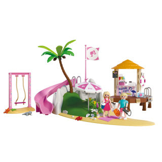 Playmobil – 72121 – coffret de jeu – Barbie Beach Café – 136 pièces