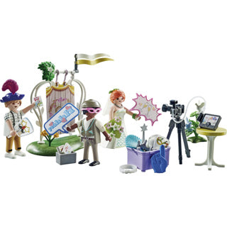 Playmobil City Life Couple Bridal avec caméra Pack 71367