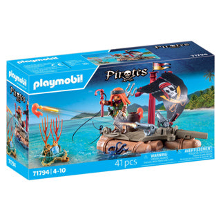 Playmobil 71794 Radeau de pirate avec trésor