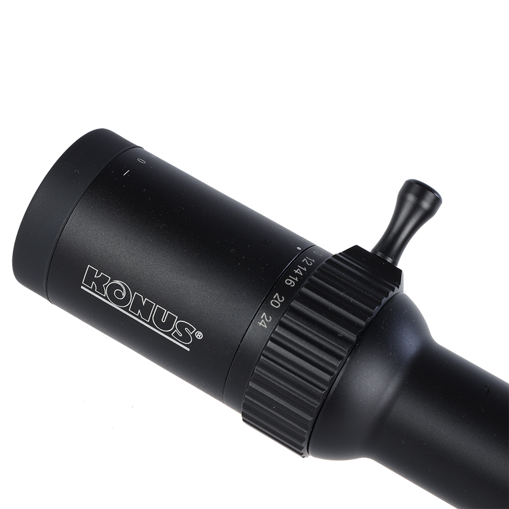 Konus Rifle Scope Glory 3-24x56 SFP, Fine (MOA)