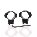 Bagues de montage Konus .22 rail et pistolet à air comprimé 25,4 mm de haut - afbeelding 3