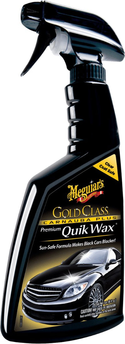 Cire de voiture Meguiar's Gold Class - Cire en spray - Cire de carnauba Quik - Cire de carnauba - 473 ml