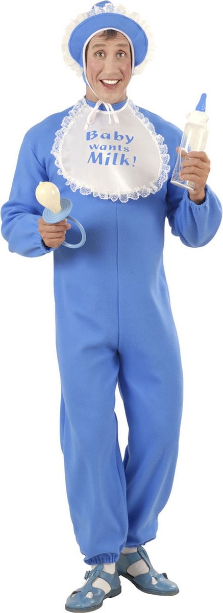 Finidi costume bébé garçon bleu