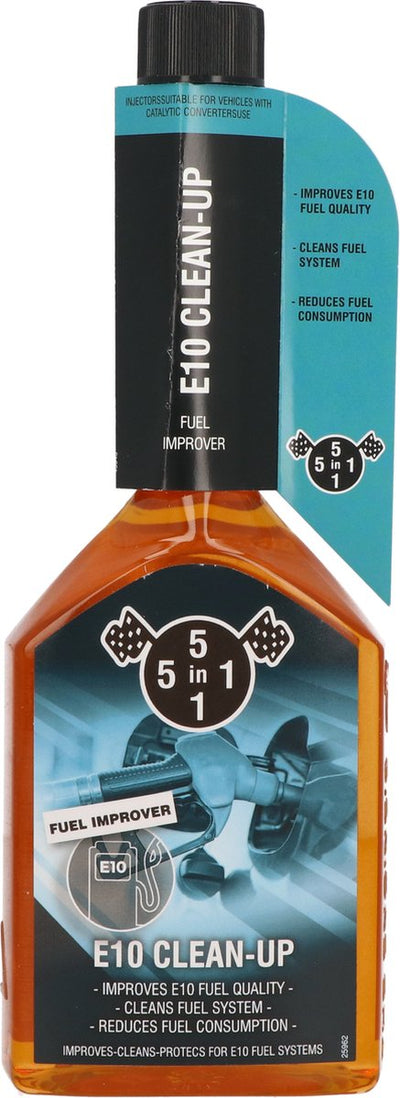Nettoyage 5 en 1 E10 - 310 ml - protection du système de carburant - pour carburants e10 - pour 50 litres de carburant