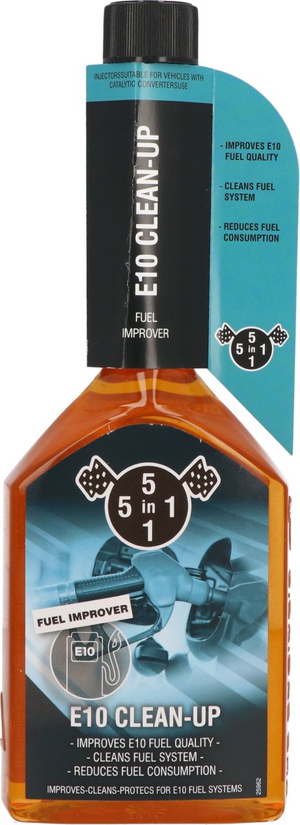 Nettoyage 5 en 1 E10 - 310 ml - protection du système de carburant - pour carburants e10 - pour 50 litres de carburant