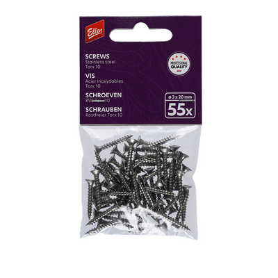 Ellen 1071704 - vis 3x20mm t10 55pc | 1 pièce