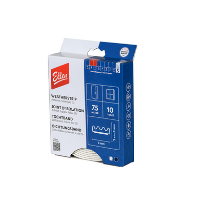 Ellen Draft Band K-Profile White 9x3mm 7.5m