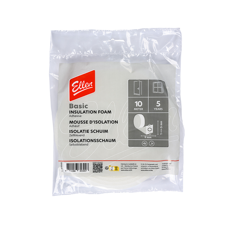 Ellen 1071692 - mousse météorologique 9x6mm 10m | 1 pièce