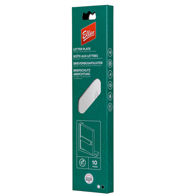 Ellen 1071698 - couvercle pour assiette aux lettres blanc | 1 pièce