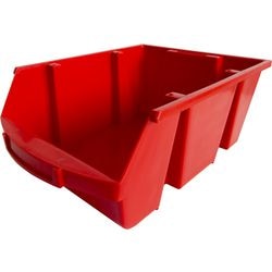 Poubelle de rangement viso spacy5r 28l 30 x 45,5 x 17,5 cm rouge