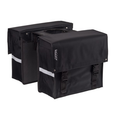 Sac double bicycle bisonyl contenu noir 34L