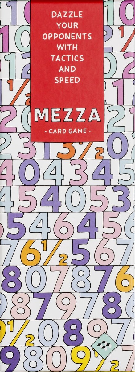 Jeu de cartes Mezza - jeu de cartes stratégique pour 2 à 5 joueurs