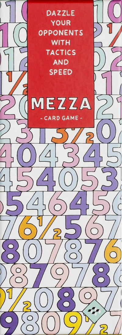 Jeu de cartes Mezza - jeu de cartes stratégique pour 2 à 5 joueurs