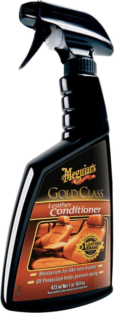 Meguiar's meguiar's gold class riche nettoyant pour cuir après-shampooing 400ml - soin du cuir voiture - nettoie, nourrit protège - pour cuir cuir perforé