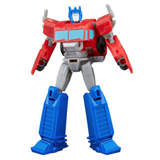 Bande-annonce de combat Transformers Earthspark Optimus Prime