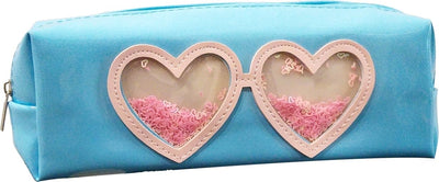 Jim jam trousse coeurs pen case 1 compartiment avec 1 fermeture éclair