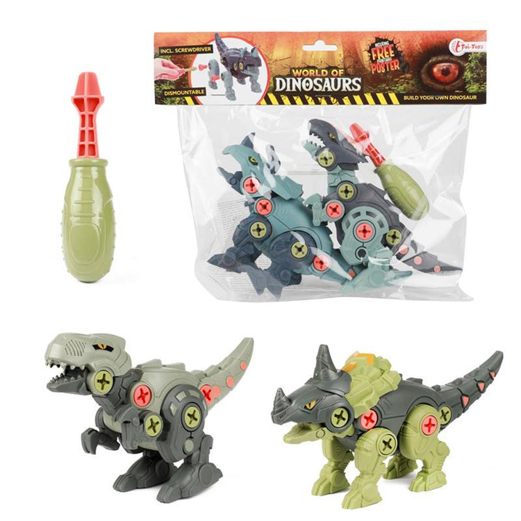 Toi-toys toi toys dino démontable 2 pcs en sachet